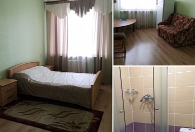 enhanced comfort single two-room — 45.00 BYN/person/day